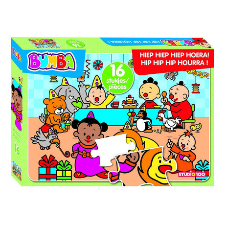 Puzzle Bumba hip hip hip hura, 16 szt.