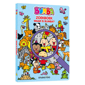 Książka wyszukiwania Bumba Studio 100 - gdzie jest Bumba?