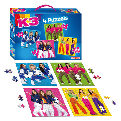 Puzzle K3 4w1 - gwiazdki