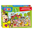 Studio 100 bumba puzzle zwierzęta hodowlane, 4 szt.