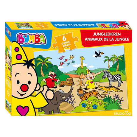 Studio 100 bumba puzzle zwierzęta z dżungli, 6 szt.