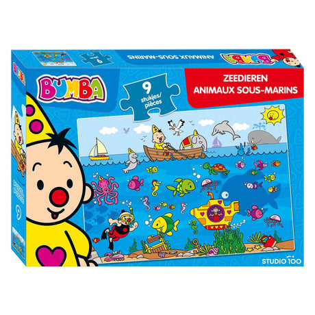 Studio 100 bumba puzzle zwierzęta morskie, 9 szt.