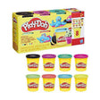 Zestaw glinianych garnków Play-doh mix kolorów - 8 sztuk