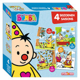 Studio 100 bumba puzzle 4 w 1 - pory roku