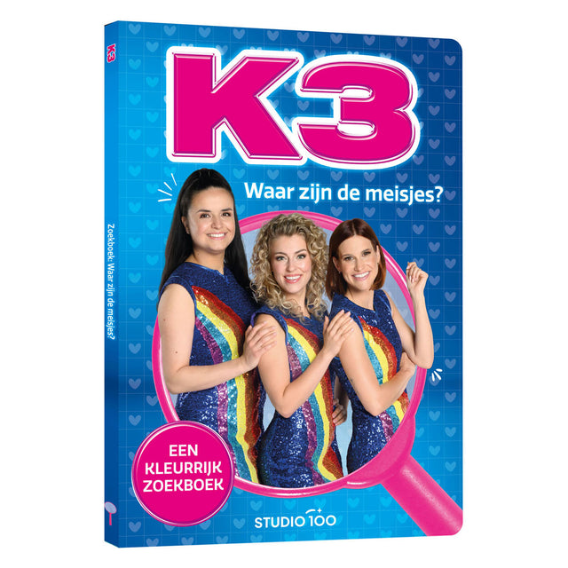 Studio 100 k3 zoekboek - waar zijn de meisjes?
