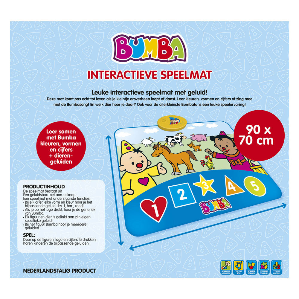 Interaktywna mata do zabawy Bumba - zwierzęta