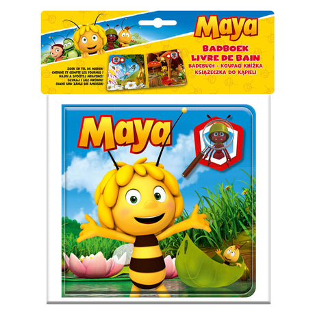 Pszczółka Studio 100 Maya - zabawki do kąpieli - książeczka do kąpieli - zabawa w szukanie w wannie - wodoodporna książeczka dla dzieci