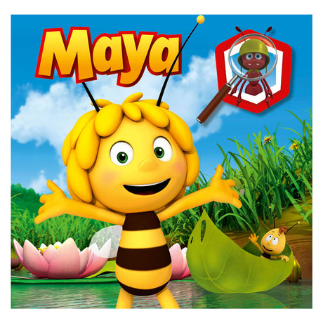 Pszczółka Studio 100 Maya - zabawki do kąpieli - książeczka do kąpieli - zabawa w szukanie w wannie - wodoodporna książeczka dla dzieci