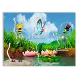 Drewniane puzzle Studio 100 Maya z grubymi elementami w formacie A4
