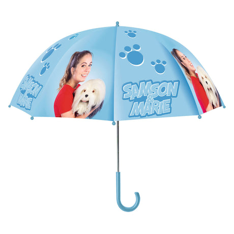 Parasol Samson Marie - jasnoniebieski parasol 73 cm