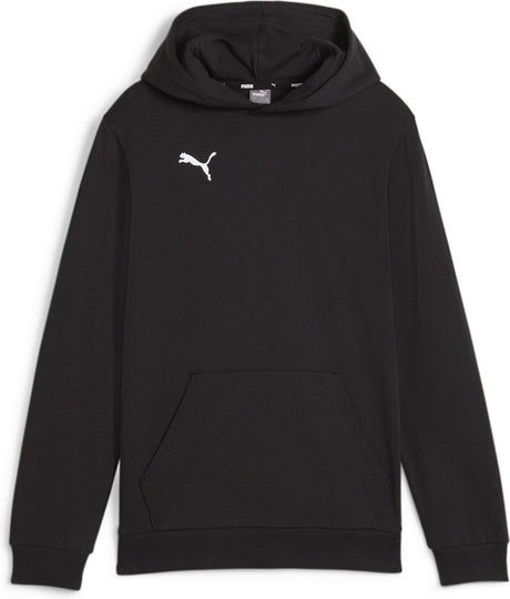 Chłopięcy sweter sportowy Puma Teamgoal Hoody jr - czarno-biały