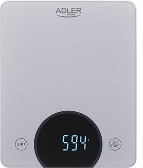 Adler ad 3173s - waga kuchenna - szara - 10 kg