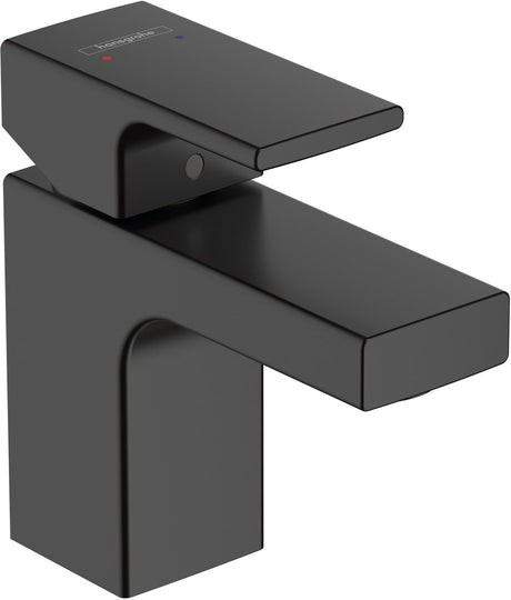 Hansgrohe kształt lakieru - bateria umywalkowa - obsługa jednouchwytowa - bez korka - rozmiar 70mm - czarny mat