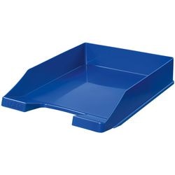 Taca na listy Han - klasyczna - 255 x 348 x 65 mm - niebieska - możliwość układania w stosy - ha-1027-x-14