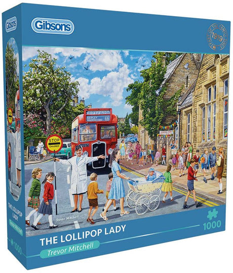 Gibsons - pani Lollipop (autor: Trevor Mitchell) - 1000 elementów 68×49cm (szer.×wys.) - układanka dla dorosłych