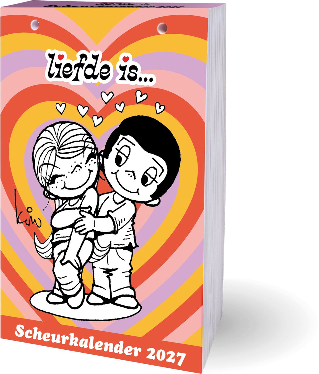 Liefde is... liefde is scheurkalender 2027