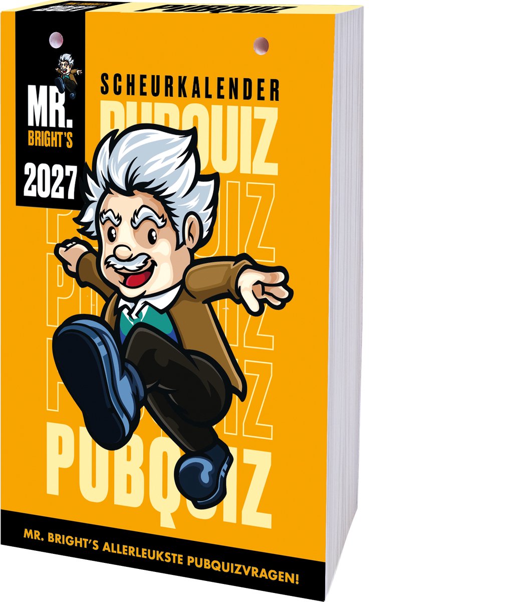Interstat mr. bright's pubquiz scheurkalender 2027