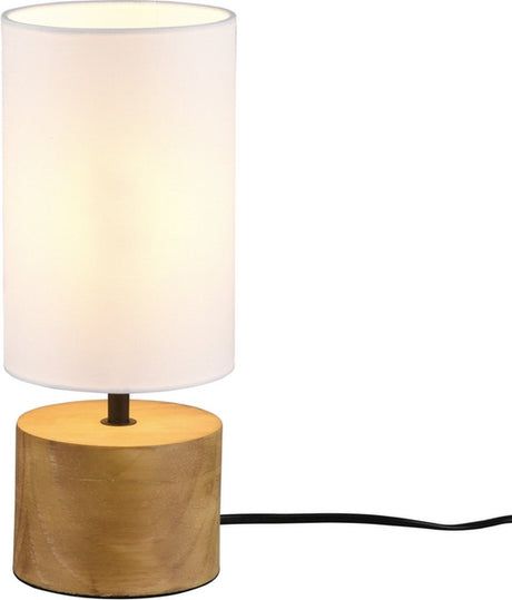 Rl Live Your Light Reality Woody - lampa stołowa - brązowa; biały