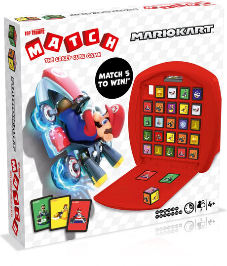 Zwycięskie ruchy w grach tożsamościowych dopasowują 5 z rzędu super mario kart