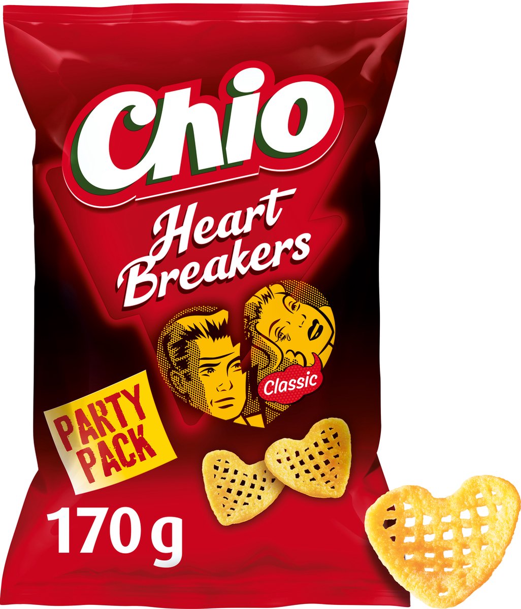 Klasyczny pakiet imprezowy Chio Heartbreakers - 6 x 170 gramów