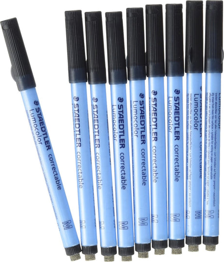 Staedtler lumocolor korektorowy rozświetlacz 10 szt., drobny punkt, czarny