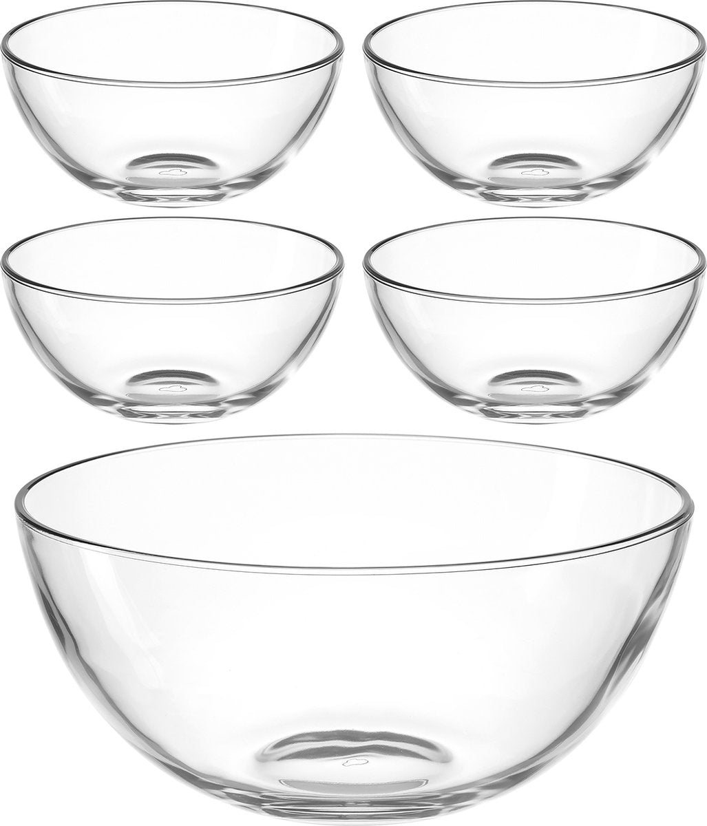 Zestaw misek Leonardo cucina 5 sztuk - duży