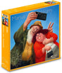 Selfie z puzzlami Mariusa van Dokkuma -