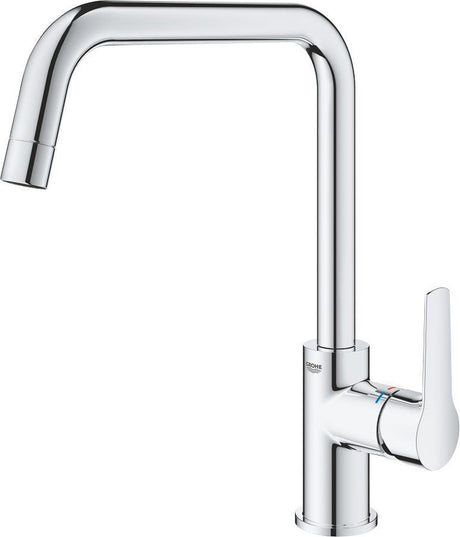 Bateria kuchenna Grohe Start - wysoka wylewka - zakres obrotu 150° - chrom
