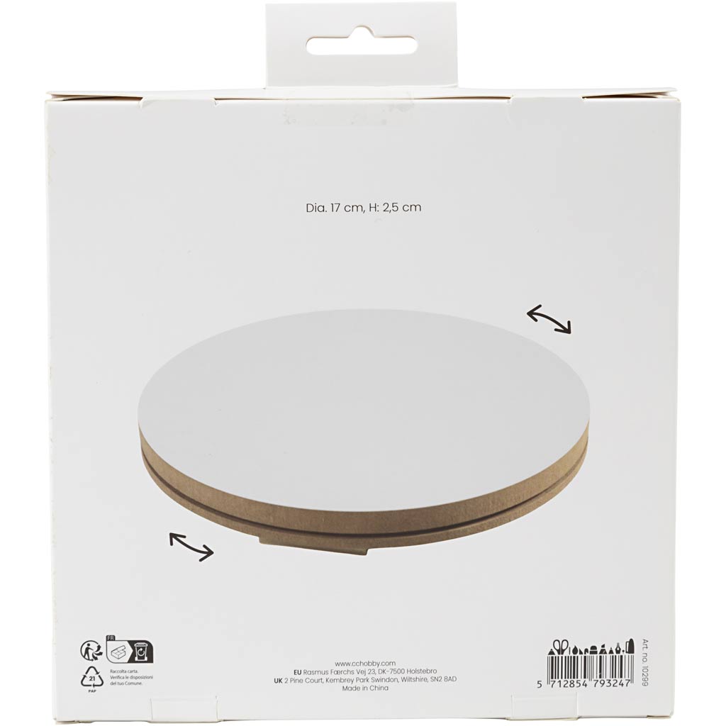 Https: www.cchobby.nl koło obrotowe-h-2-5-d-17-cm-1-piece
