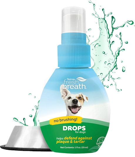 Tropiclean Fresh Breath - krople świeżego oddechu dla psa - 29 ml