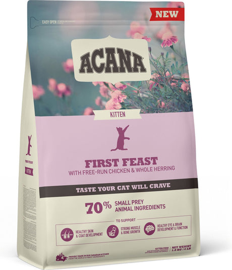 Acana kotek pierwsza uczta kurczak śledź - karma dla kotów - 1,8 kg