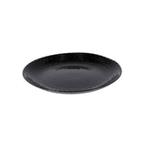 Talerz deserowy śr.19 cm pamille czarny | 6 sztuk