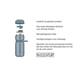 Butelka do picia Mepal flip sport 600ml - grafitowa czerń