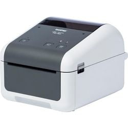Drukarka etykiet Brother td4410dxx1 biała, szara