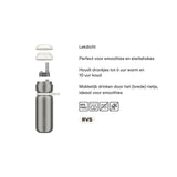Butelka izolowana Mepal Twist Sport 600ml - grafitowa czerń