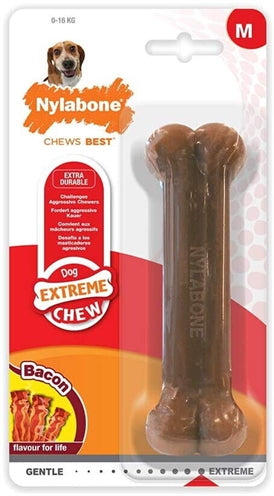 Nylabone Dura żuć Hard Bijters Bacons Smak