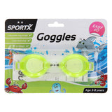 Sportx dla dzieci szklanki pływackie