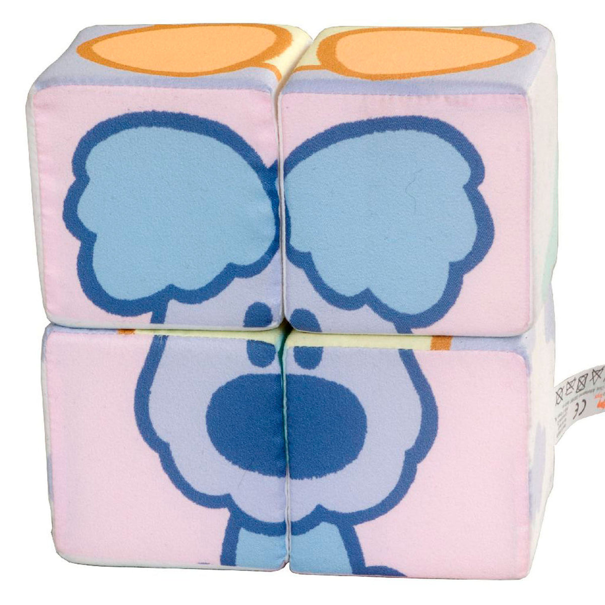 Rubo Toys Block Puzzle i PIP Junior 75 cm tekstylia