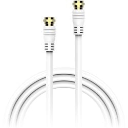Kabel telewizji satelitarnej xlayer 215381 1,5 m biały