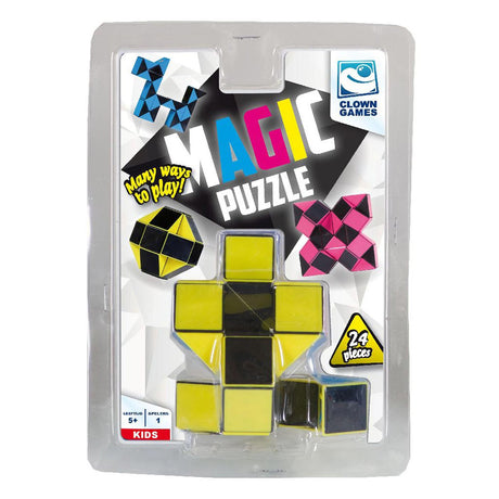 Magiczne puzzle klauna Van der Meulena 3D, 24 części.