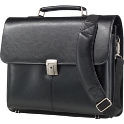Torba na ramię na laptopa Alassio Faenza w kolorze czarnym