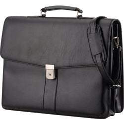 Torba na ramię na laptopa Alassio Pescara w kolorze czarnym