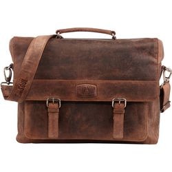 Torba na ramię na laptopa Pride and Soul Cloud brązowa