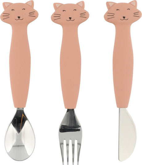 Zestaw jadalni silikonowej Trixie - MRS. Cat, 3st.
