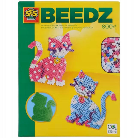 Ses beedz - naprasowanki na koralikach koty