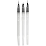 Pędzle wodne firmy Creativ Artistline 10ml 3 sztuki