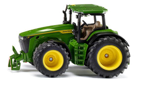 Siku 3290, John Deere 8R 370, 1:32, metal, plastik, zielony, w komplecie. przeciwwaga, maskę można otworzyć