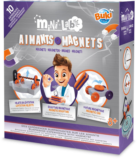 Buki france buki - mini magnesy laboratoryjne - eksperymentowanie z magnesami