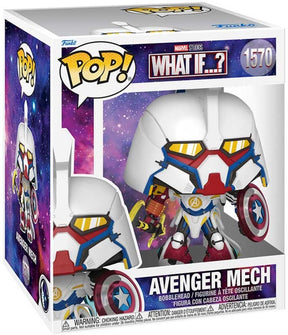 Funko-pop! cud: co jeśli...? - mech mściciela (6 cali) #1570