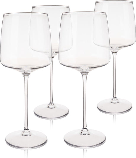 Kieliszek do wina Viski Reserve Julien - kryształ - 650ml - 4 sztuki